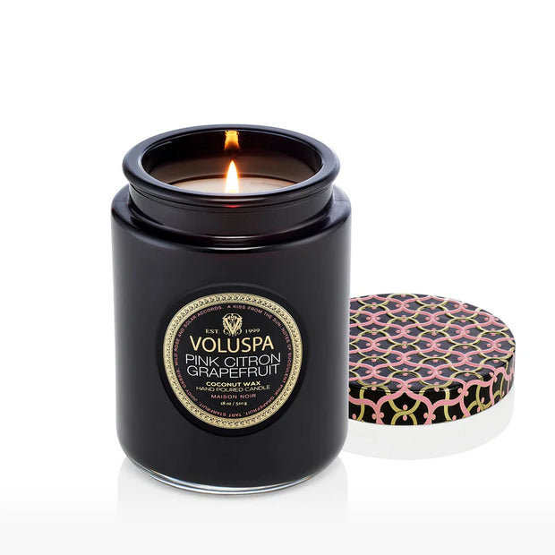 Voluspa Pink Citron Grapefruit Large Jar Candle ~18oz