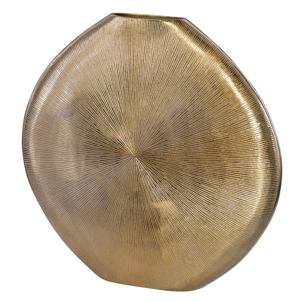 Uttermost Gretchen Gold Contemporary Textured Vase