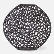 Uttermost Web Dark Bronze Contemporary Vase