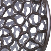 Uttermost Web Dark Bronze Contemporary Vase