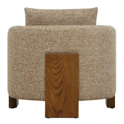 Uttermost Halligan Rich Walnut Accent Chair