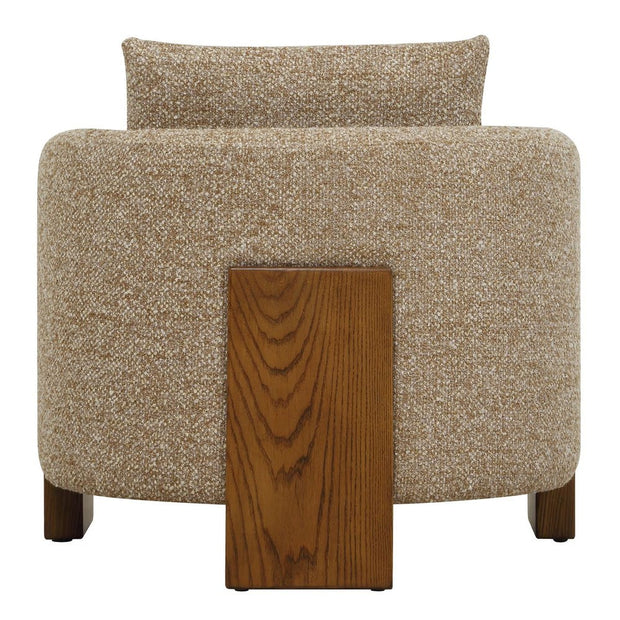 Uttermost Halligan Rich Walnut Accent Chair