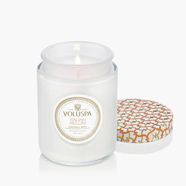 Voluspa Italian Bellini Large Jar Candle ~ 18oz