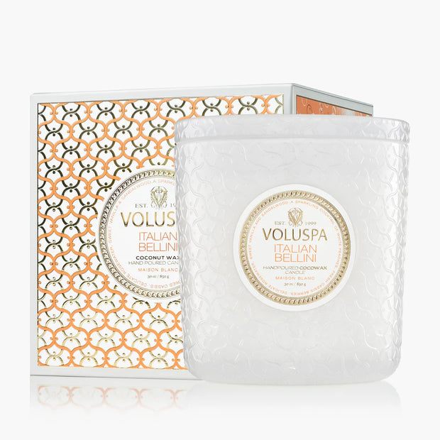 Voluspa Italian Bellini Boxed Luxe Candle ~ 30oz