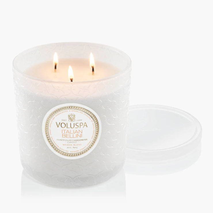 Voluspa Italian Bellini Boxed Luxe Candle ~ 30oz