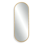 Uttermost Varina Tall Antique Gold Leaf Oval Mirror