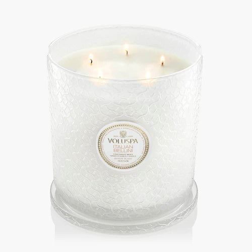 Voluspa Italian Bellini 5 Wick Hearth Candle ~ 123oz