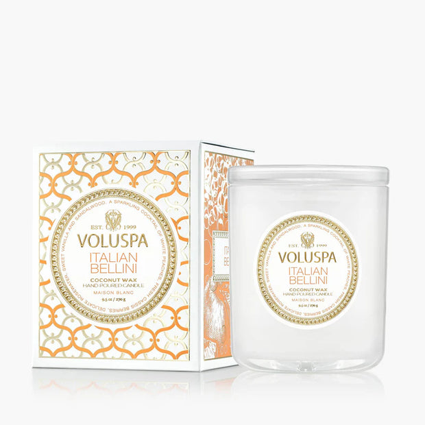 Voluspa Italian Bellini Classic Candle ~ 9.5oz