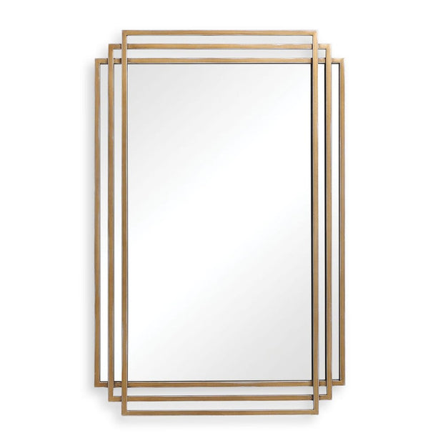 Uttermost Amherst Brushed Gold Iron Mirror