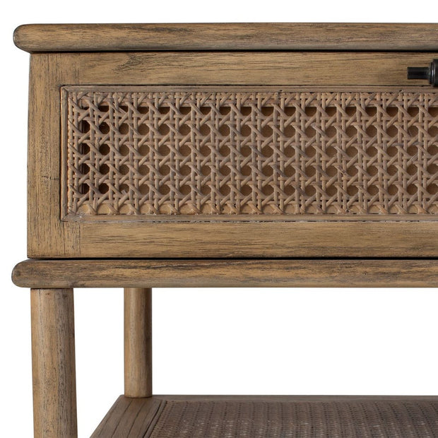 Uttermost Coast Mid Century Natural Rattan Coffee Table