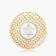 Voluspa Italian Bellini 3 Wick Tin Candle ~ 12oz