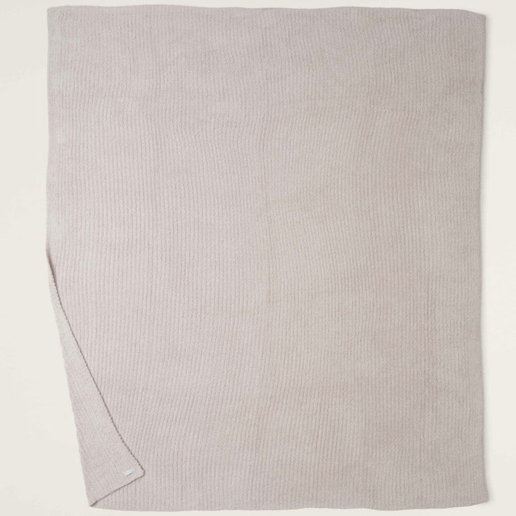 Barefoot Dreams CozyChic Stone Ribbed Bed Blanket Available in Queen a ...