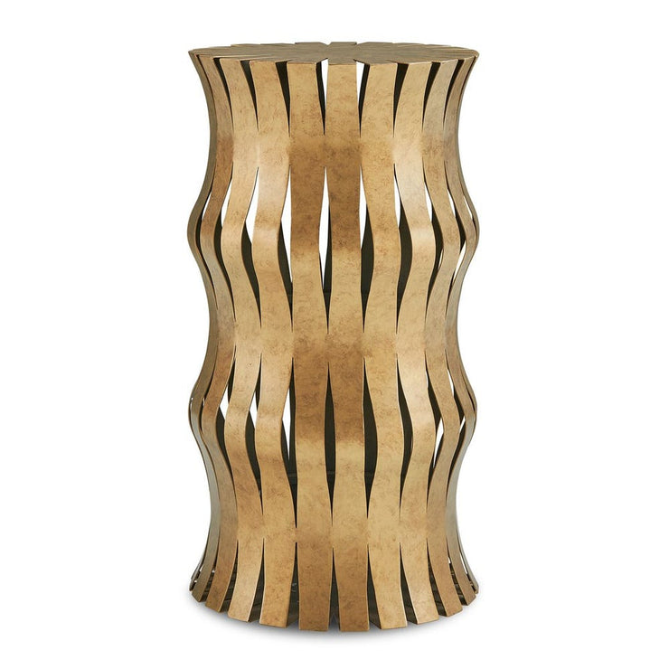 Uttermost Arida Warm Aged Gold Accent Table