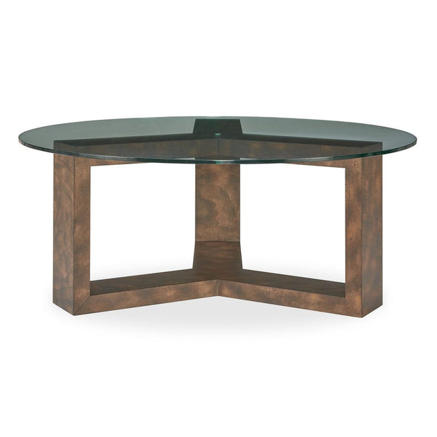 Uttermost Ignis Tempered Glass Tabletop Coffee Table