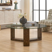 Uttermost Ignis Tempered Glass Tabletop Coffee Table