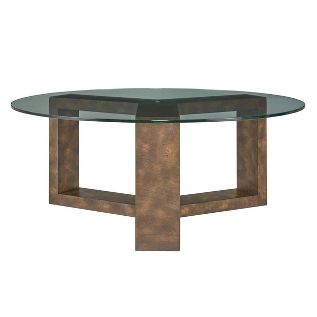 Uttermost Ignis Tempered Glass Tabletop Coffee Table