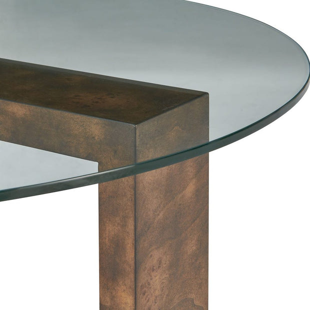 Uttermost Ignis Tempered Glass Tabletop Coffee Table