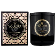 Voluspa Suede Noir Classic Candle ~ 9.5 oz
