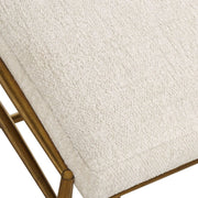 Uttermost Karleen Antique Brass Small Bench