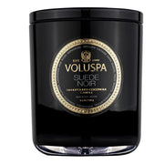 Voluspa Suede Noir Classic Candle ~ 9.5 oz