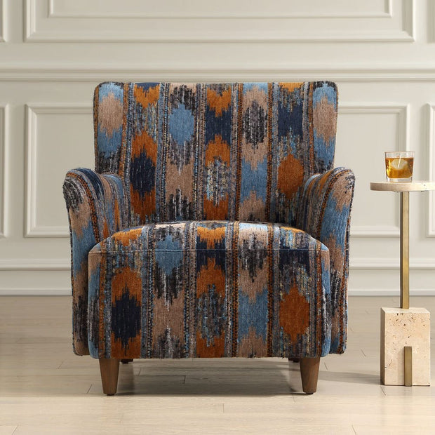 Uttermost Lainey Ikat Chenille Armchair
