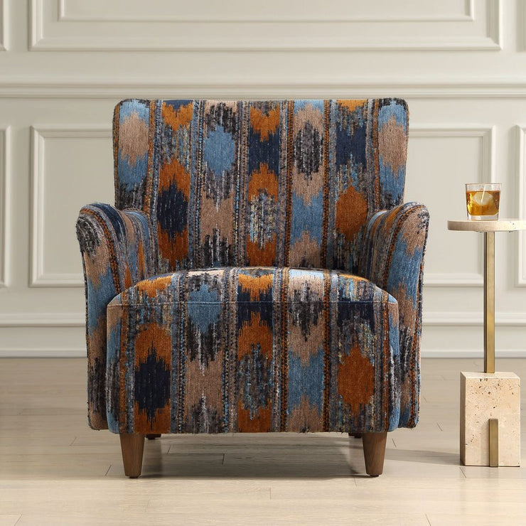 Uttermost Lainey Ikat Chenille Armchair