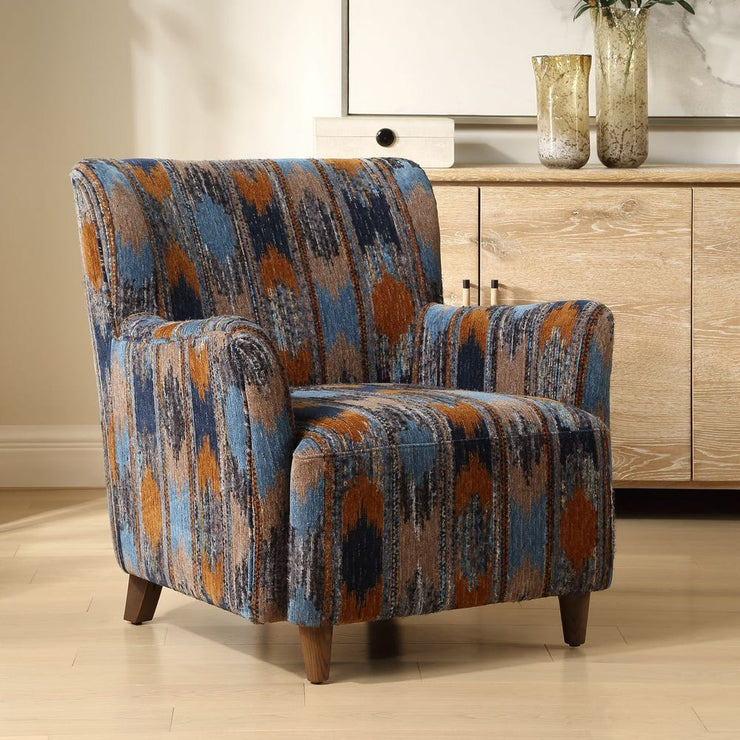 Uttermost Lainey Ikat Chenille Armchair