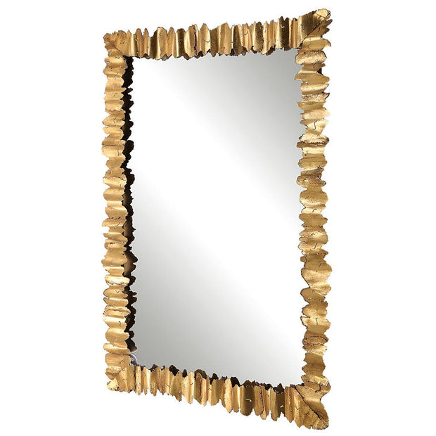 Uttermost Lev Contemporary Antique Gold Mirror