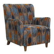 Uttermost Lainey Ikat Chenille Armchair
