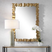 Uttermost Lev Contemporary Antique Gold Mirror