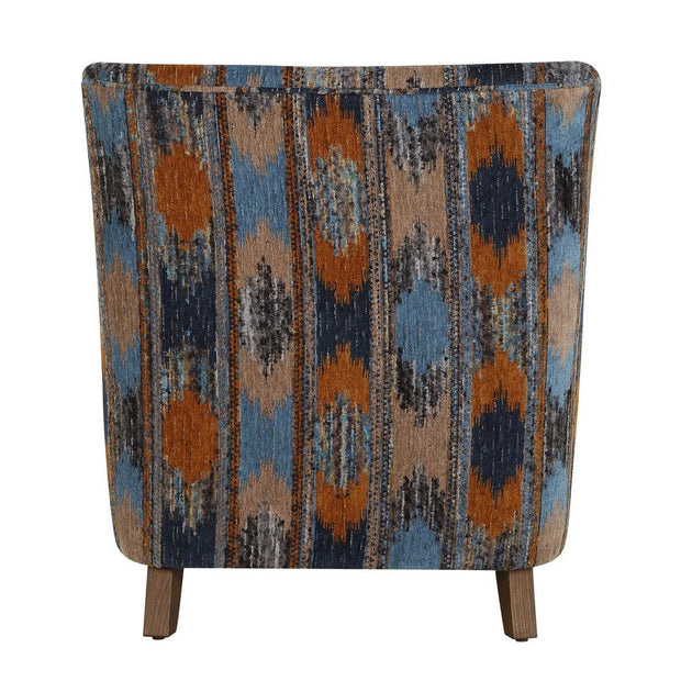 Uttermost Lainey Ikat Chenille Armchair