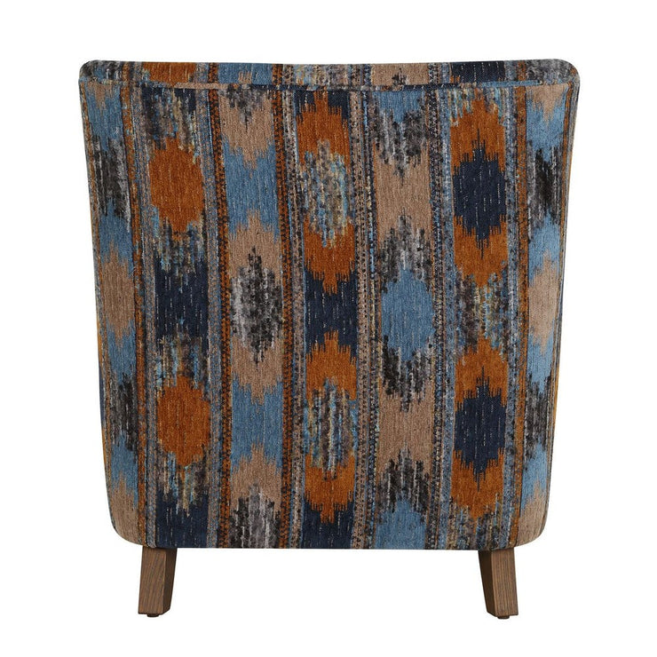 Uttermost Lainey Ikat Chenille Armchair