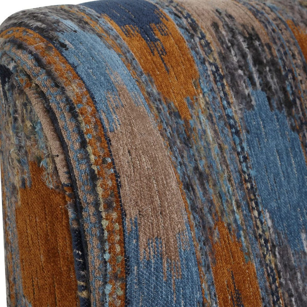 Uttermost Lainey Ikat Chenille Armchair