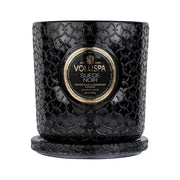 Voluspa Suede Noir Luxe Candle ~ 30oz