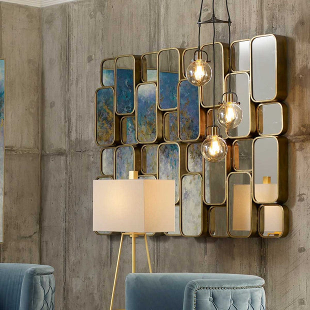 Uttermost Canute Antique Gold Mirror
