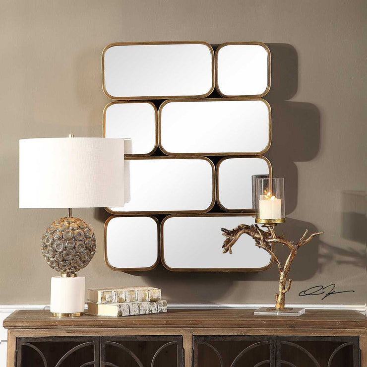 Uttermost Canute Antique Gold Mirror