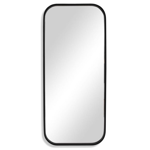 Uttermost Concord Tall Satin Black Mirror