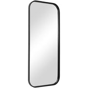 Uttermost Concord Tall Satin Black Mirror