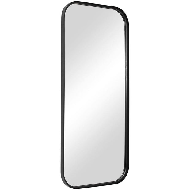 Uttermost Concord Tall Satin Black Mirror