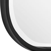 Uttermost Concord Tall Satin Black Mirror