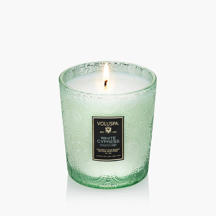 Voluspa White Cypress Classic Candle ~9oz