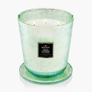 Voluspa White Cypress 5 Wick Hearth Candle ~123oz.