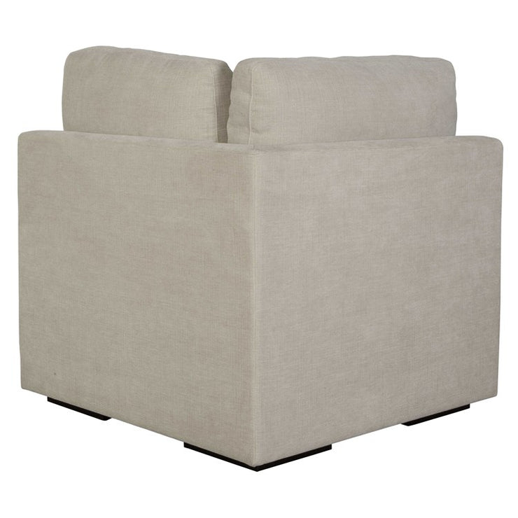Uttermost Refuge Modular Corner Piece ~ Velvety Sand Performance Fabric