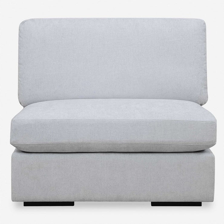 Uttermost Refuge Modular Sofa ~ Cloud Blue Performance Fabric