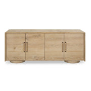 Uttermost Evanston Natural Modern 4 Door Cabinet