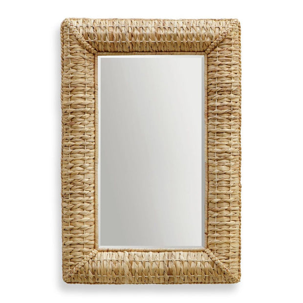 Uttermost Twisted Seagrass Rectangle Mirror