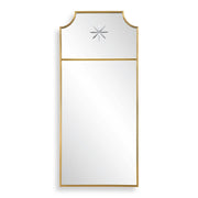 Uttermost Caddington Satin Brushed Brass Mirror