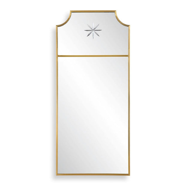 Uttermost Caddington Satin Brushed Brass Mirror