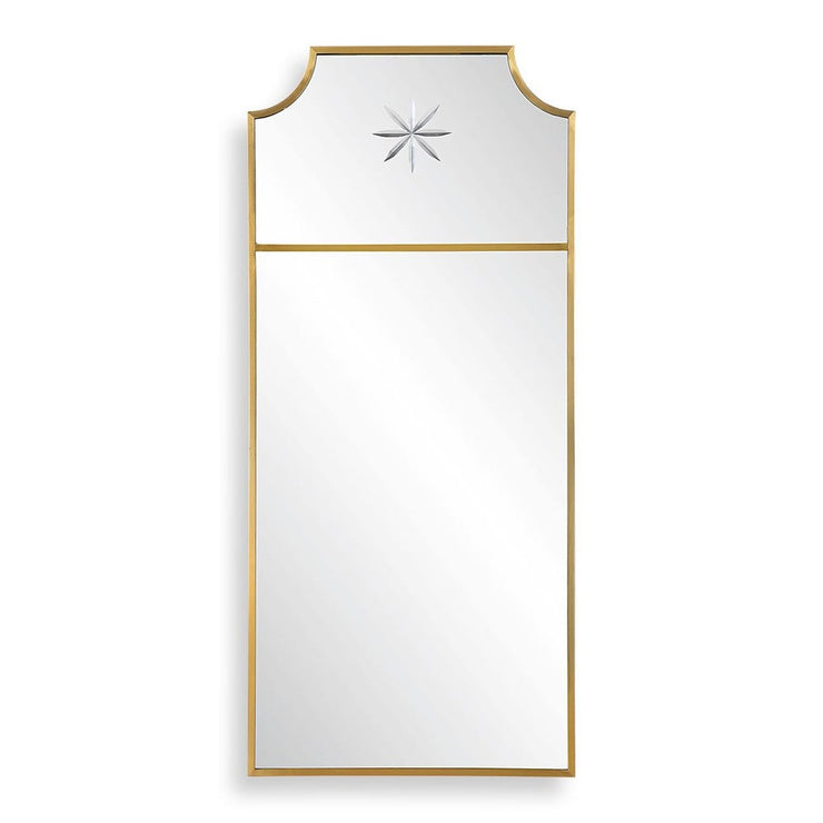 Uttermost Caddington Satin Brushed Brass Mirror