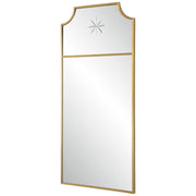 Uttermost Caddington Satin Brushed Brass Mirror